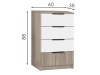 Chest of drawers Comfort 4+1S