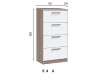 Chest of drawers K4 A