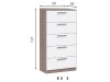 Chest of drawers K5 S