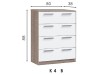 Chest of drawers K4 B