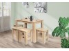 Kitchen furniture: dining table 80x120 cm