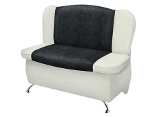 Sophie's sofa is non-folding with a niche