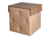 Pouf "Aura" with a lid