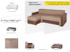 Sofa Lyra Corner Folding