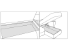 Sofa Arthur Kutovy Folding