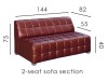 Corner Sofa Creed Folding