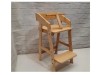 Growing chair for children with a limiter