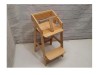 Growing chair for children with a limiter