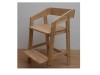 Growing chair made of ash wood