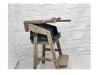 Growing transformer chair with soft insert