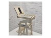 Growing transformer chair with a soft cushion