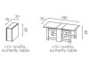 Kitchen furniture: table-cabinet