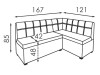 Corner COMO with niches