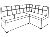 Corner COMO with niches